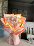 萌尚偶星黛露花束草莓熊公仔卡通玩偶創(chuàng)意生心畢業(yè)送女友閨蜜生日禮物 10只玲娜貝兒大號 曬單實拍圖