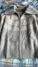 森馬（Semir）針織開(kāi)衫女冬費(fèi)爾島提花寬松插肩袖翻領(lǐng)2025休閑毛衫109725106002 曬單實(shí)拍圖