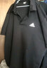 阿迪達斯 （adidas）POLO衫男 25夏季新款運動(dòng)服休閑衣服翻領(lǐng)短袖冰絲速干透氣t恤男 黑色/Polo領(lǐng)/長(cháng)袖 S 175 曬單實(shí)拍圖