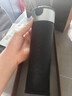 BEMEGA純鈦保溫杯男款大容量泡茶杯茶水分離喝水杯子男士教師節(jié)禮物實(shí)用 紳士黑【抗菌純鈦內(nèi)膽 單手一鍵開蓋】 曬單實(shí)拍圖