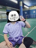 teek jonex2025新款羽毛球服套裝大賽服同款男女短袖速干透氣運(yùn)動(dòng)訓(xùn)練比賽服 2054A男款紫色上衣 M 曬單實(shí)拍圖