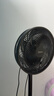 美的（Midea）【超級(jí)單品】七葉輕音立式電風(fēng)扇家用柔風(fēng)落地扇臺(tái)式桌面小型風(fēng)扇大風(fēng)量節(jié)能搖頭宿舍電扇 SAF30AB 曬單實(shí)拍圖