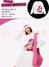 李寧草莓熊聯(lián)名系列加絨保暖套頭衛(wèi)衣女春季寬松上衣AWDU432 曬單實(shí)拍圖