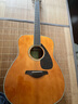 雅馬哈（YAMAHA）FG830VN 北美型號(hào) 實(shí)木單板 初學(xué)者民謠吉他41英寸吉它亮光復(fù)古色 曬單實(shí)拍圖