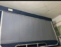 無印良品學生宿舍強遮光防塵簾 床簾單人床蚊帳90*190*110cm【上鋪】 曬單實拍圖