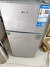 奧克斯小冰箱家用小型迷你冷藏冷凍兩用出租房宿舍用節(jié)能省電寢室辦公室電冰箱 【升級凈化去味】30A146DW銀【節(jié)能省電】 曬單實拍圖