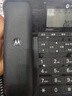摩托羅拉（Motorola）連接電腦錄音電話機(jī) 海量存儲(chǔ)批量撥打名片彈屏 固定座機(jī)辦公家用 電銷話務(wù)客服中心固話CT900C 曬單實(shí)拍圖