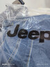吉普（JEEP）加絨加厚高端男士牛仔褲男2025秋冬新款寬松直筒彈力休閑褲子男褲 曬單實(shí)拍圖