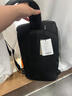 ELLE HOMME男士胸包潮流輕薄帆布單肩斜挎包休閑手機包2880黑色 曬單實(shí)拍圖