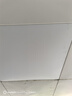 600x600鋁扣板集成吊頂鋁扣板吊頂 工程板辦公室天花板房間吊頂板 啞光白平面【1.0厚】 不含配件 曬單實(shí)拍圖