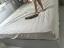 宜家（IKEA）DVALA代芙拉床笠全包床墊保護(hù)罩防塵罩防滑床單套可機(jī)洗 床笠 米黃色180x200cm 曬單實(shí)拍圖