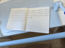 貓?zhí)幼o欄坐姿矯正器兒童防低頭寫字矯正器小學生保護近視彎腰駝背幼兒姿勢學習糾正桌面款 藍 曬單實拍圖