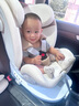 優(yōu)樂博（ULOP）兒童安全座椅0-4-12歲i-size智能雙通風加熱車載嬰兒寶寶汽車座椅 卡特香檳（前后通風+175°躺角） 曬單實拍圖