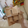 弘可魯班鎖9件兒童益智玩具男孩6-10歲孔明鎖榫卯積木7-14歲+生日禮物 曬單實拍圖