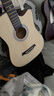 維卡斯（WEIKASI）民謠吉他初學(xué)者木吉他單板新手入門(mén)練習(xí)琴guitar吉它學(xué)生男女樂(lè)器 41英寸原木色+禮包【進(jìn)階推薦】 曬單實(shí)拍圖