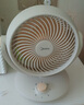 美的（Midea）【小型風(fēng)扇】輕音臺(tái)式桌面空氣循環(huán)扇家用柔風(fēng)電風(fēng)扇宿舍辦公迷你臺(tái)扇落地扇空調(diào)伴侶 GAF18AD 曬單實(shí)拍圖
