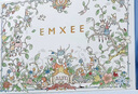 嫚熙（EMXEE）嬰兒方巾兒童毛巾純棉口水巾寶寶洗臉巾 【3條】綺幻花信-6層柔紗 30*30cm 曬單實(shí)拍圖