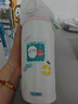 膳魔師Tritan吸管杯大容量幼兒園兒童水杯小學(xué)生開學(xué)塑料水壺600mL粉 曬單實拍圖