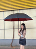 愛(ài)上雨超大號(hào)雙層自動(dòng)加大加固加厚防風(fēng)雨傘長(zhǎng)柄雨傘結(jié)實(shí)抗風(fēng)男士直桿傘 升級(jí)彎柄-150CM加厚雙層外黑內(nèi)紅 曬單實(shí)拍圖