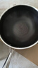 炊大皇 炒鍋 304不銹鋼炒菜鍋煎鍋 平底不粘炒鍋32cm 可立可視蓋不挑灶 曬單實(shí)拍圖