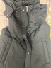 佐丹奴棉服馬甲女秋冬新款?yuàn)A棉保暖可脫卸帽棉衣背心外套13375849 09標(biāo)志黑 M 曬單實(shí)拍圖