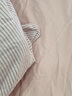 宜家（IKEA）DVALA代芙拉床笠床罩席夢(mèng)思床墊套保護(hù)罩防滑全包床單套 淡粉紅色150x200 厘米 床笠 曬單實(shí)拍圖