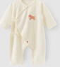 乖奇熊新生兒0-3個(gè)月衣服春秋季嬰兒裝長(zhǎng)袖綁帶連體衣滿月百天寶寶衣服 曬單實(shí)拍圖