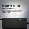 自動斷電 五星鉆豹電動車充電器鉛酸石墨烯48v60v72v12ah20ah32ah 48v12ah五星鉆豹小公插 曬單實拍圖