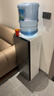 美的（Midea）飲水機家用上置式桶裝水鋼化玻璃立式雙開(kāi)門(mén)辦公室加熱飲水器 YD1518S-X 冷熱型 【可制冷】 曬單實(shí)拍圖