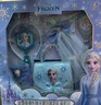 迪士尼（Disney）冰雪奇緣裝飾套裝艾莎公主手提包魔法棒頭飾發(fā)夾梳子禮盒生日禮物 曬單實(shí)拍圖