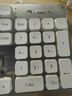 狼途L1靜音鍵盤DSP環(huán)境降噪有線鍵鼠套裝薄膜鍵盤電競游戲家用辦公平板電腦筆記本鍵盤耐磨防濺水發(fā)光 L1【低音】有線白冰藍單光 曬單實拍圖