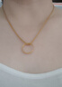 中國(guó)黃金（CHINA GOLD）足金戒指女碎碎冰戒指黃金固口素圈指環(huán)七夕情人節(jié)禮物送女友老婆 碎碎冰戒指 圈號(hào)12 1g 曬單實(shí)拍圖