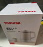 東芝（TOSHIBA）水物語安全傾倒防側漏水壺防燙燒水壺電熱水壺316L不銹鋼1.5升大容量 KT-15DRSC 曬單實拍圖