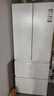 海爾（Haier）冰箱416升超薄零距離自由嵌入式60cm內法式多門(mén)四開(kāi)雙門(mén)小紅花系列一級能效雙變頻大容量國家補貼 416L+健康黑金凈化+母嬰三擋變溫+WiFi智控 曬單實(shí)拍圖