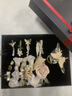 曉色蝴蝶發(fā)夾女禮盒高級(jí)后腦勺發(fā)飾發(fā)卡劉海夾頭繩精致七夕情人節(jié)禮物 H065一生飾你發(fā)飾11件套【禮盒裝】 曬單實(shí)拍圖