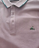 富鋌（FORTEI）【含桑蠶絲長(cháng)絨珠地棉】夏季中年商務(wù)休閑吸濕透氣短袖POLO衫男 曬單實(shí)拍圖