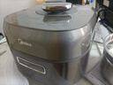 美的（Midea）速嫩感電壓力鍋【國家補(bǔ)貼】 6分鐘一道菜 家用5L IH猛火雙鋼膽智能自動(dòng)排氣高壓鍋 【0涂層內(nèi)膽】5L雙內(nèi)膽 MY-S5881F 5L 曬單實(shí)拍圖