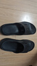 HOKA ONE ONE 男女鞋夏季奧拉舒緩鞋ORA輕量休閑透氣一腳蹬拖鞋 黑色/黑色 44 曬單實拍圖