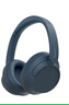 索尼（SONY）WH-CH720N頭戴式無線藍牙主動降噪耳機輕便重低音電腦耳麥AI自適應 適用安卓蘋果 藍色 曬單實拍圖