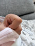 晴碧琳【2件裝】哺乳內(nèi)衣背心式孕婦文胸罩產(chǎn)后喂奶薄款棉懷孕期用 背心式哺乳文胸【粉色+香檳】 XL(110-125斤) 曬單實(shí)拍圖