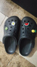 crocs卡駱馳貝雅洞洞鞋沙灘鞋|10126 黑色-001 37/38(230mm)  曬單實拍圖