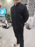 SUSTYLE高端奢侈品男裝高檔立領(lǐng)夾克男士2025春秋新款修身休閑百搭外套男夏目黑 【品質(zhì)男裝】2XL 【140-155斤】 曬單實(shí)拍圖