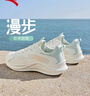安踏漫步丨跑步鞋女網(wǎng)面透氣輕便軟底緩震舒適鞋子女運(yùn)動(dòng)鞋女鞋 曬單實(shí)拍圖