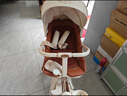 普洛可（PLAYKIDS）X6-5MAX遛娃神器輕便雙向高景觀嬰兒車0-3歲用折疊可坐可躺帶減震 曬單實(shí)拍圖