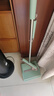 大衛大衛實(shí)體店款掃把簸箕套裝組合一體桿掃把簸箕斗掃地工具笤帚家用 F1綠色 曬單實(shí)拍圖