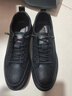 稻草人男鞋春夏季真皮大碼一腳蹬休閑皮鞋男潮板鞋氣墊減震運動(dòng)鞋真皮鞋 黑色 45 曬單實(shí)拍圖