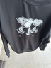 森馬（Semir）毛衣女提花衣服趣味潮流2024冬季圓領(lǐng)正肩毛衫甜酷風(fēng)109724107008 曬單實(shí)拍圖