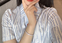 APM Monaco微鑲銀白色手鐲別致設(shè)計感 時尚珠寶前衛(wèi) 送女友七夕禮物 銀白色XS碼 曬單實拍圖