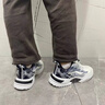 AJNBAAJ輕奢潮牌 男鞋秋冬季透氣網(wǎng)面運(yùn)動(dòng)鞋男輕便軟底跑步鞋休閑老爹鞋白黑-經(jīng)典款39 曬單實(shí)拍圖