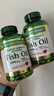 自然之寶深海魚油軟膠囊 Omega-3 DHA EPA 中老年魚油 美國(guó)原裝進(jìn)口 【2瓶鞏固裝】100粒*2瓶 曬單實(shí)拍圖